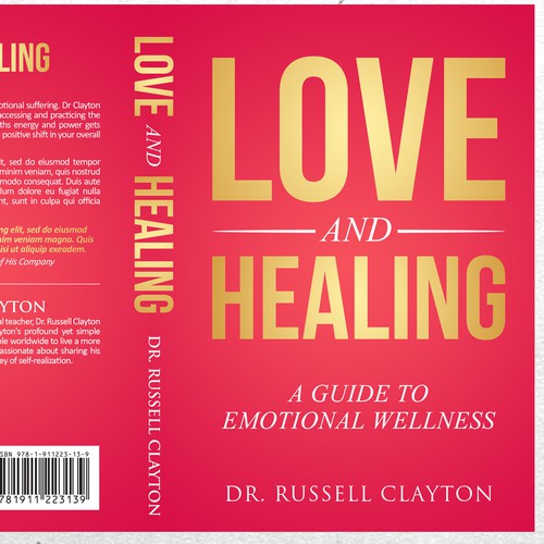 Love and Healing Book Cover Design Design by ryanurz