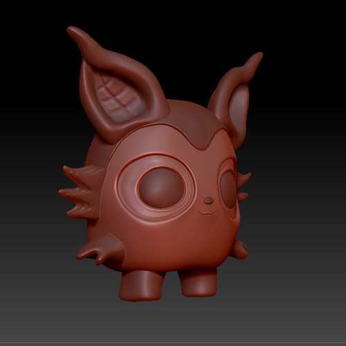 Design an adorable character for a kids book (who lives on the MOON) Design by Daniel Lassche