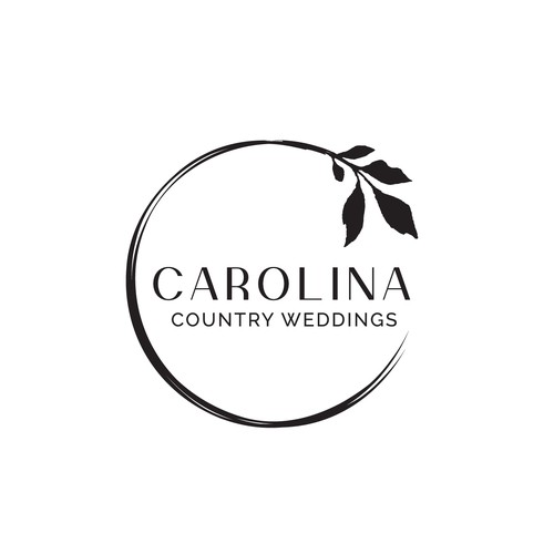 Beautiful readable logo with simple clean aesthetic for wedding venue with natural organic vibe Diseño de dprojects