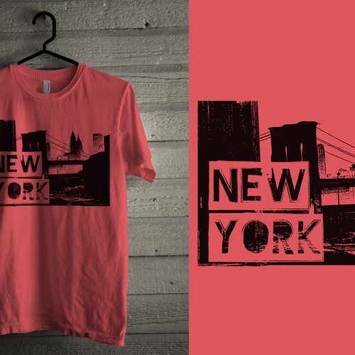 New York t-shirt design required