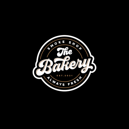 Smoke Shop Called "The Bakery" Logo Design by Boaprint