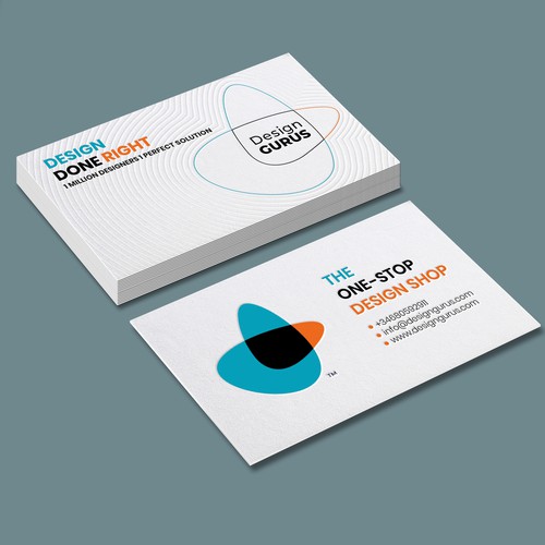 Business Card for DesignGurus.com Design by fastdesign86