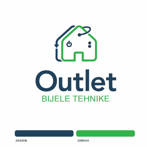 New logo for home appliances OUTLET store Ontwerp door TheNiceDude