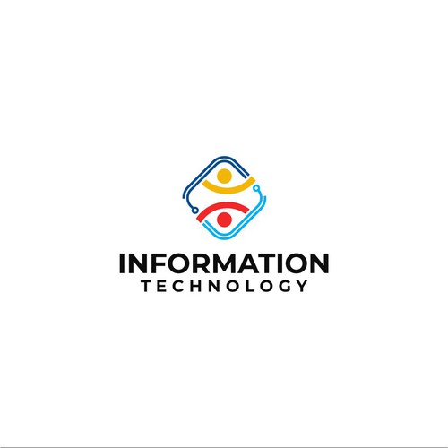 People-Centered Information Technology Logo Design by winky_othniel