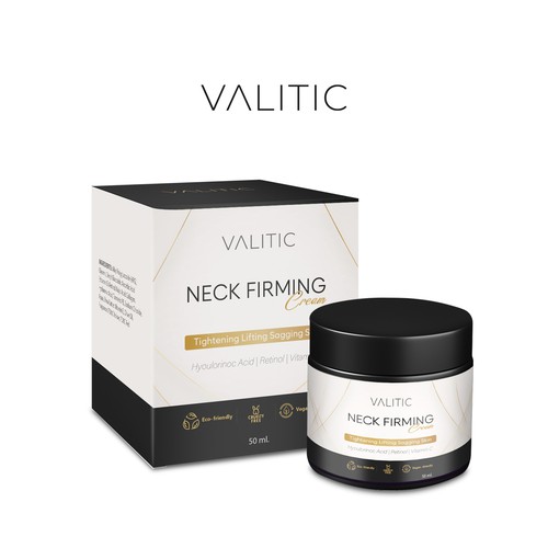 Neck firming cream - expensive look Design by creationMB