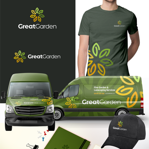 Great Garden logo refresh Design by MstrAdl™