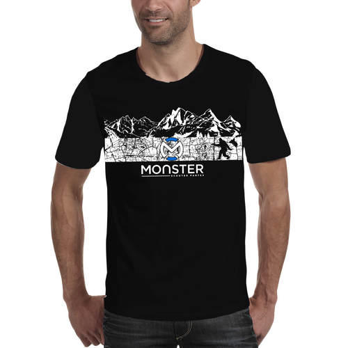 Creative shirt design needed for Monster Scooter Parts Design by lelaart
