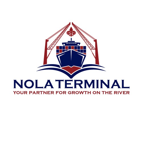 NOLA Terminal Logo Design by Faizio