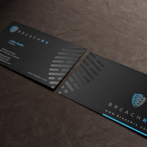 Professional B2B Card for Cyber Security Software Company Design by kaylee CK