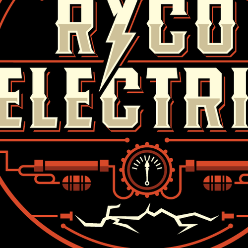 Vintage Electrical logo design Diseño de DEVILPEN