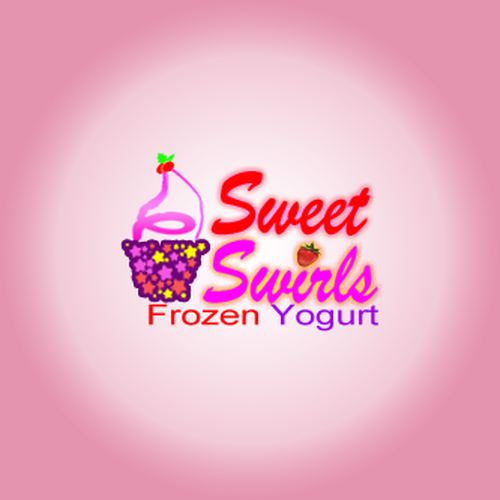 Frozen Yogurt Shop Logo Diseño de Erum_N