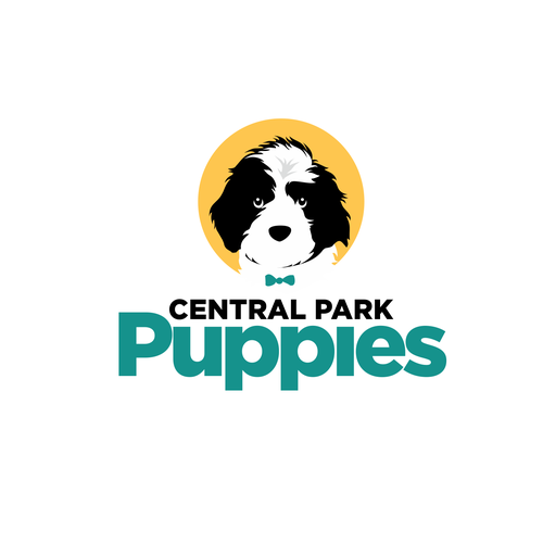 Design a heartfelt, modern logo for a brand that brings families and puppies together. Design by .m.i.a.
