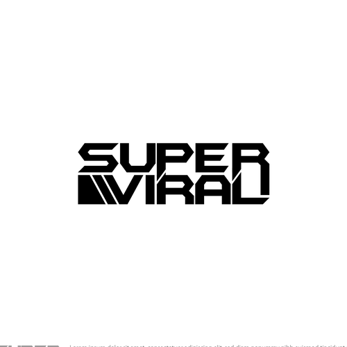 Super Viral Brand Logo Design by rekah.studio
