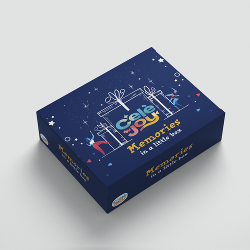 Party decoration packaging for the European market Design by melsaber