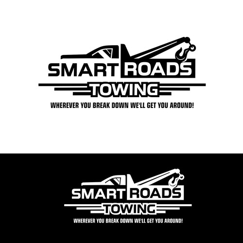 Best Towing Company Logo Design takes it all! Design by hasahatan