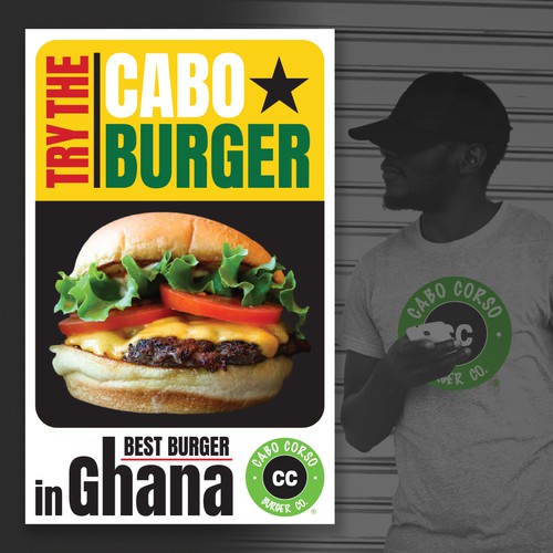 Billboard for Burger Company Design by Rural Delivery