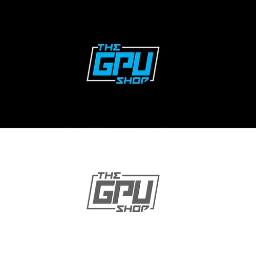 Create a futuristic logo for "The GPU Shop" Design by tetu sign