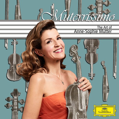 Illustrate the cover for Anne Sophie Mutter’s new album Design by Tânia Andrade