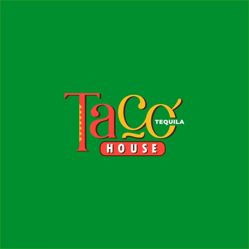 Taco House Logo Design by gabs&gabs