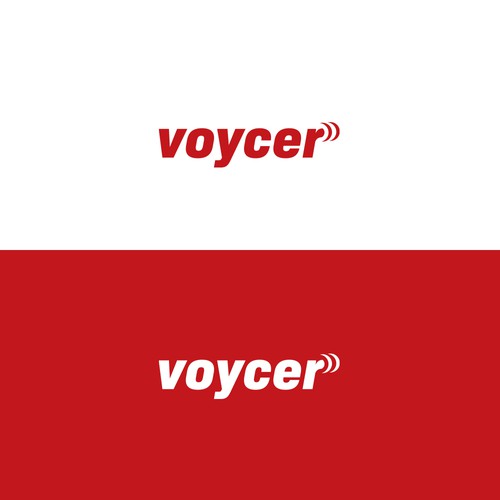 Clean, modern, Voycer logo for B2B community platform for consumer brands Design by Advancedlesigner