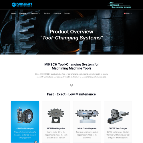 We need a modern design for our website Design by Mhd Ilham U