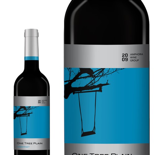 One Tree Plain wine label Ontwerp door DPA Design