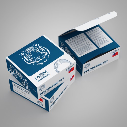 Automobile Piston Ring Packing Redesign | Product packaging contest