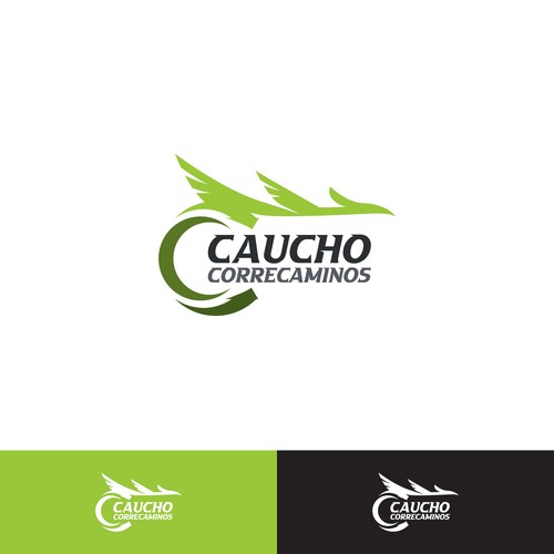 Logo design for a company that sells rubber mulch. Design by MisterR