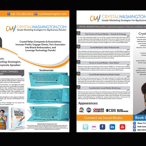 New postcard or flyer wanted for CWM Enterprises Postcard, flyer or print contest