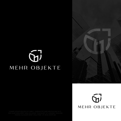 Corporate identy and logo for real estate marketing agency Design by creativepix