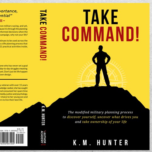 Design my book cover to Take Command! Design by Platinumedia