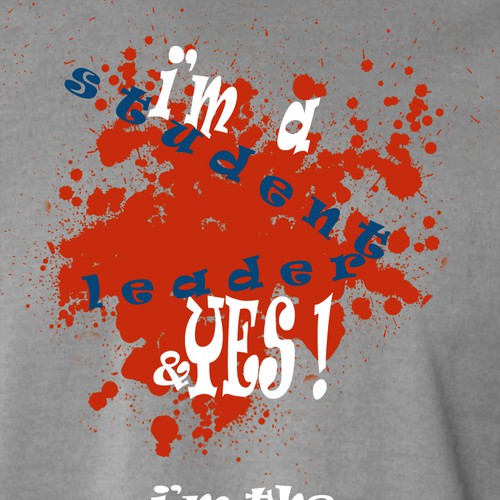 Design My Updated Student Leadership Shirt Design by toteu