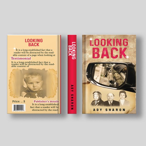 Design powerful Book Cover for "Looking Back" Design by Masuda Begum