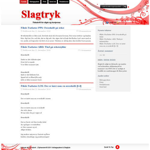 Simple Header and Footer for website Design von pohelasoft