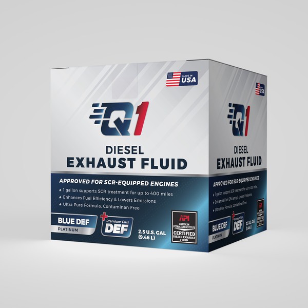 Packaging Design for Q1 Diesel Exhaust Fluid