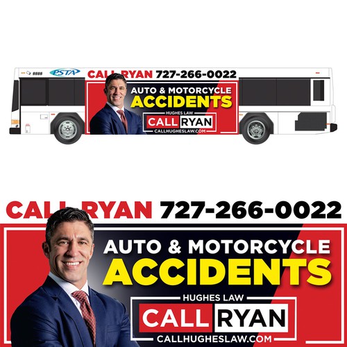 Bus Ad for Lawyer - Need diff styles Design réalisé par pafofo99