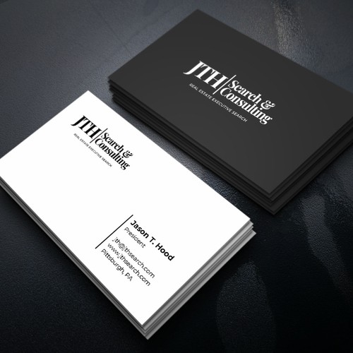 Design Business Card Design for Executive Search Firm por Xclusive16