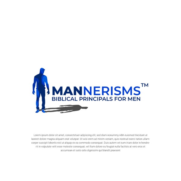 Design by BrandHikes titled "Man-nerisms™ Logo"