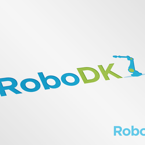 Logo for RoboDK Design by missing.