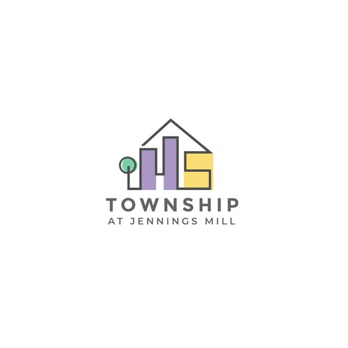 Logo design for new construction rental community of high-end townhomes Design by Waruna_S