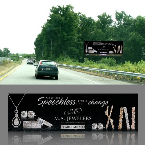 Fine Jewelry Billboard Signage contest