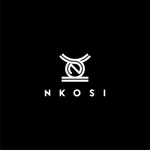 Powerful and Modern logo based on the Ohene Adwa (king's stool) symbol for an African clothing brand Design by Tanobee