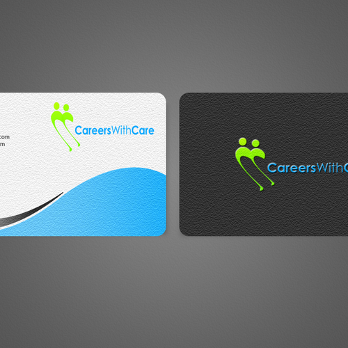 Hire Me business cards Design by Nuhan Enterprise IT