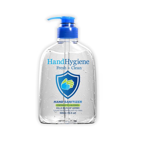 Hand Sanitizer Product Label / Logo Design Design by Daniel Conel