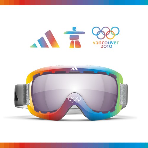 Design Design adidas goggles for Winter Olympics por flovey