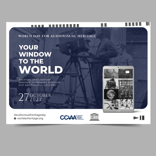 Poster Design for a worldwide audiovisual event Design von BatangKalye