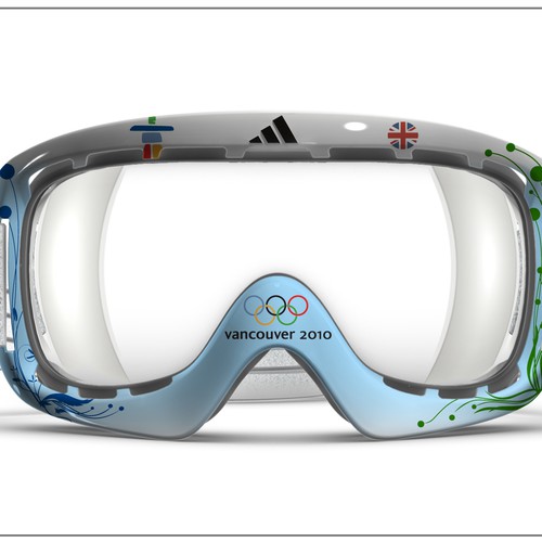 Design adidas goggles for Winter Olympics デザイン by goncalvestomas