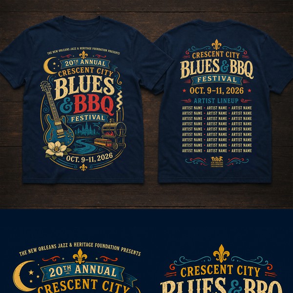 2026 Crescent City Blues & BBQ Festival