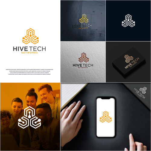 Hive Tech Networks Design von NEON ™