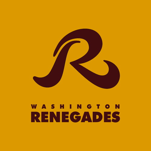 Community Contest: Rebrand the Washington Redskins  Design by adavan